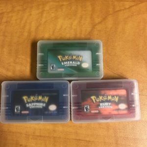 Pokemon Emerald, Ruby and Saphirre